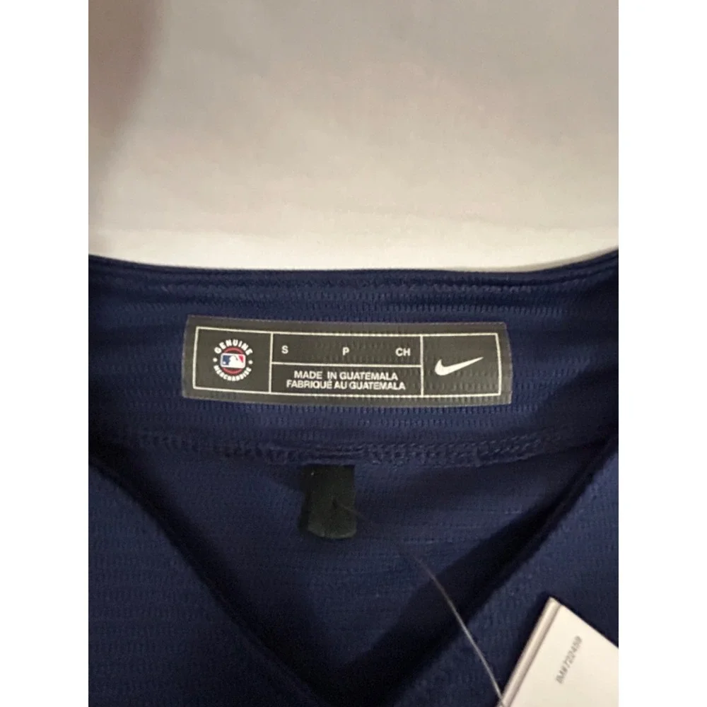 Houston Astros #27 Jose Altuve Nike Engineered Navy Orange‎ Size S MLB Jersey
